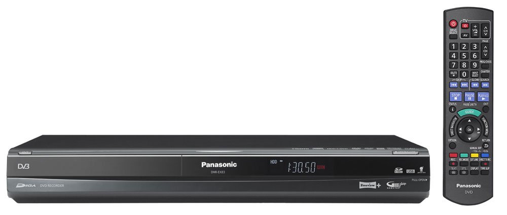 Panasonic DMR-BR830V HDD & Blu-ray レコーダー DMR-EX83 DVD Player/Recorder: Amazon.co.uk: Everything Else